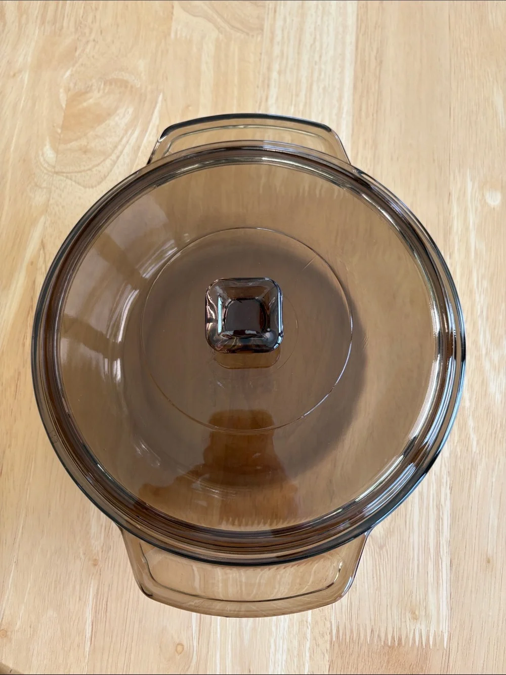 🧑‍🍳 Anchor Hocking 1.5 Qt Vibrage Amber Casserole Dish with Lid